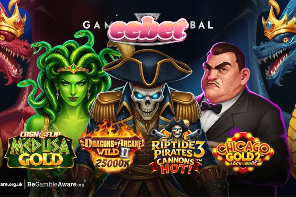 Isang makulay na representasyon ng mga bagong slot games mula sa Games Global.